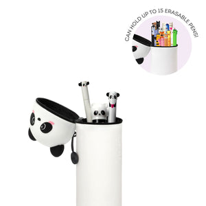 Legami - Panda "Hug Me" 2-in-1 Silicone Pencil Case - Kawaii