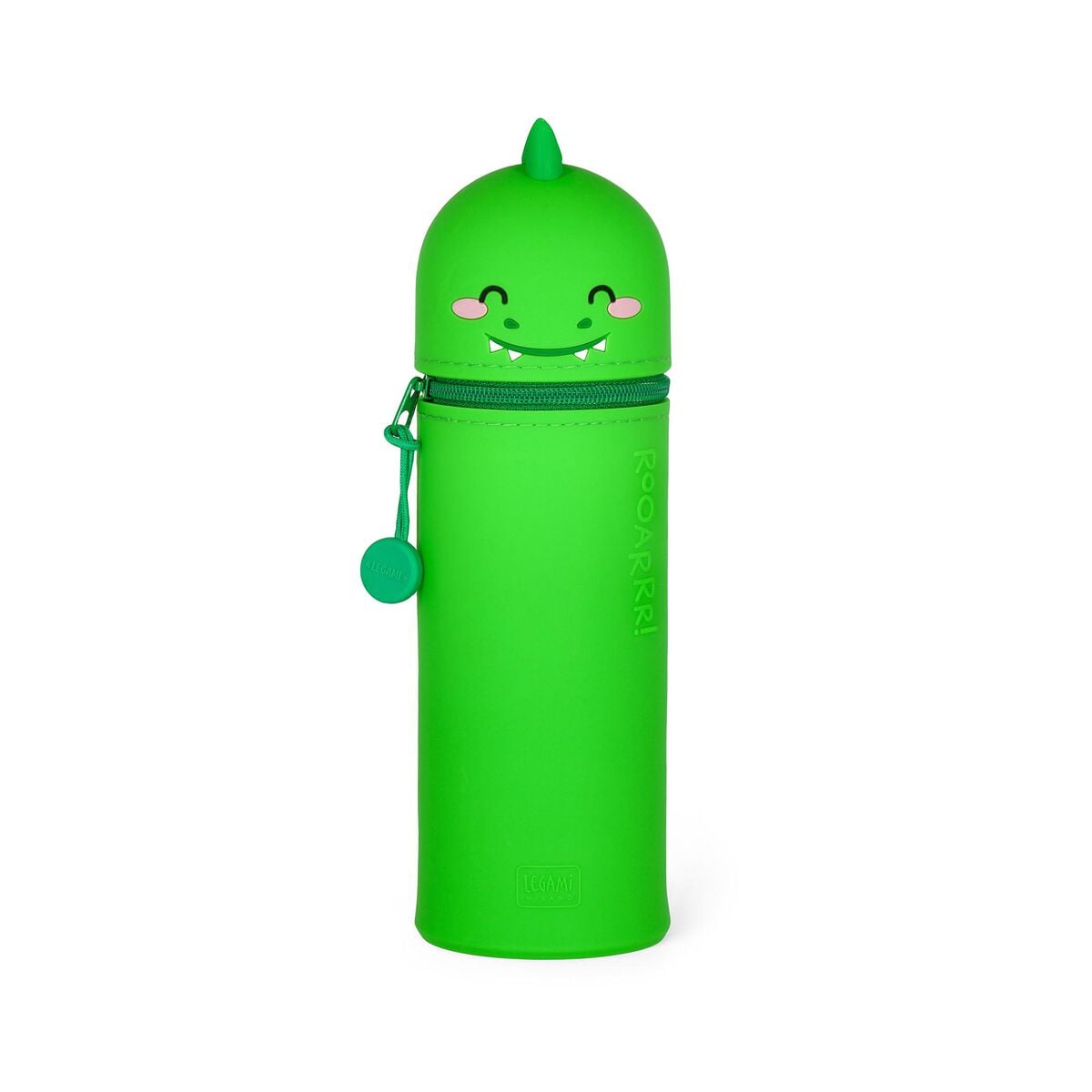 Legami - Dino \"Roooarr\" 2-in-1 Silicone Pencil Case - Kawaii
