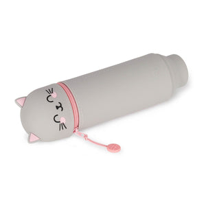 Legami - Kitty "Be Curious" 2-in-1 Silicone Kalem Kutu - Kawaii