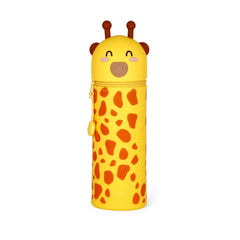 Legami - Giraffe "Head In Clouds" 2-in-1 Silicone Pencil Case - Kawaii