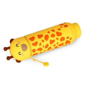 Legami - Giraffe "Head In Clouds" 2-in-1 Silicone Pencil Case - Kawaii