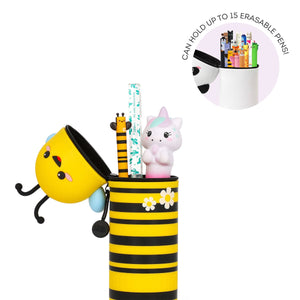 Legami - Bee "Bee Different" 2-in-1 Silicone Kalem Kutu - Kawaii