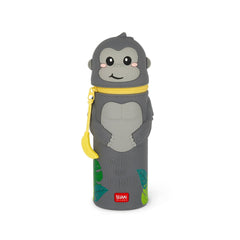 Legami - Gorilla "Wild but Kind" 2-in-1 Silicone Kalem Kutu - Kawaii
