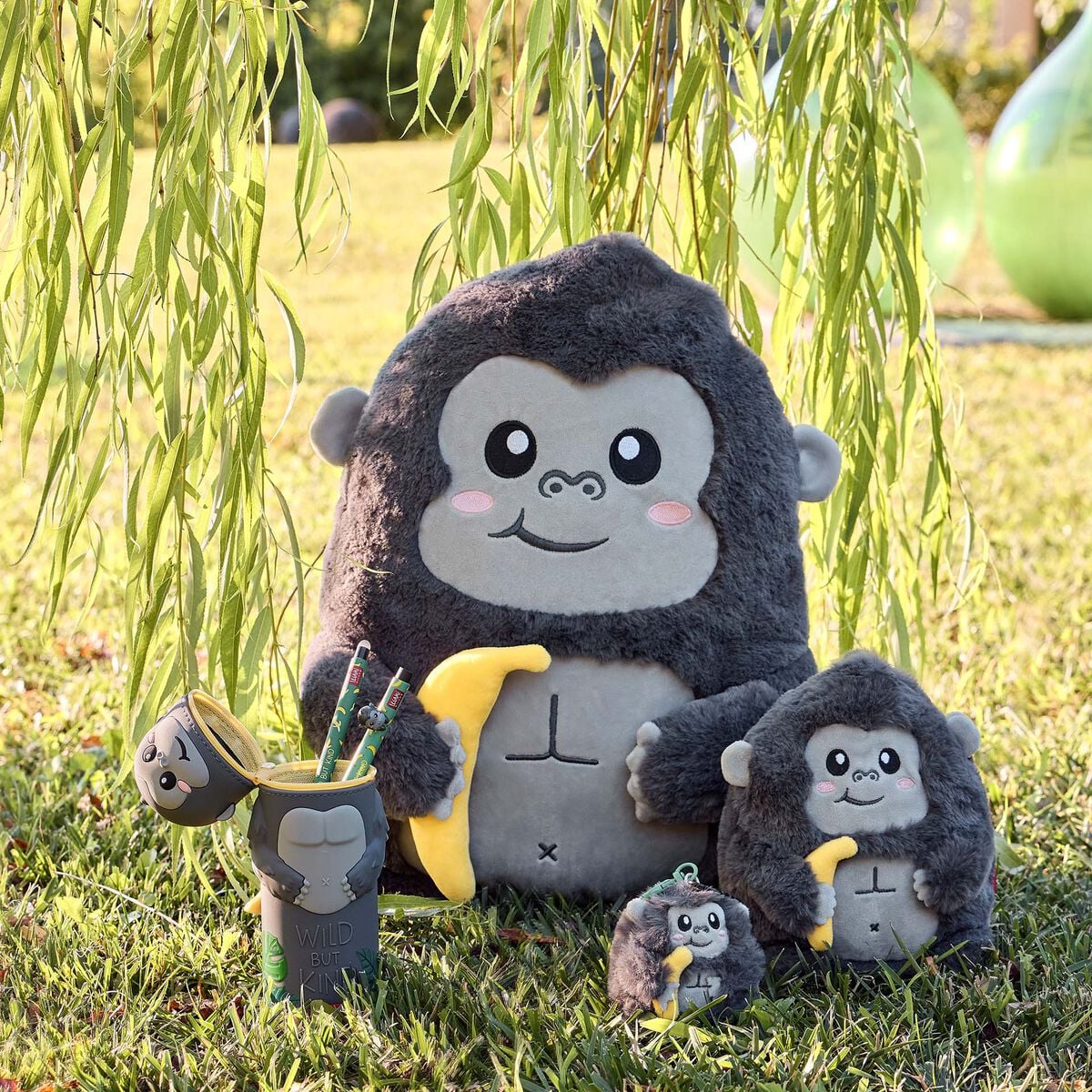 Legami - Gorilla "Wild but Kind" 2-in-1 Silicone Kalem Kutu - Kawaii