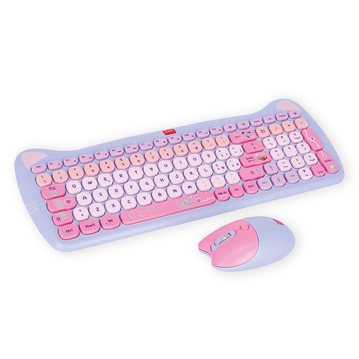 Legami - Kablosuz Fare ve Keyboard Seti - Meow