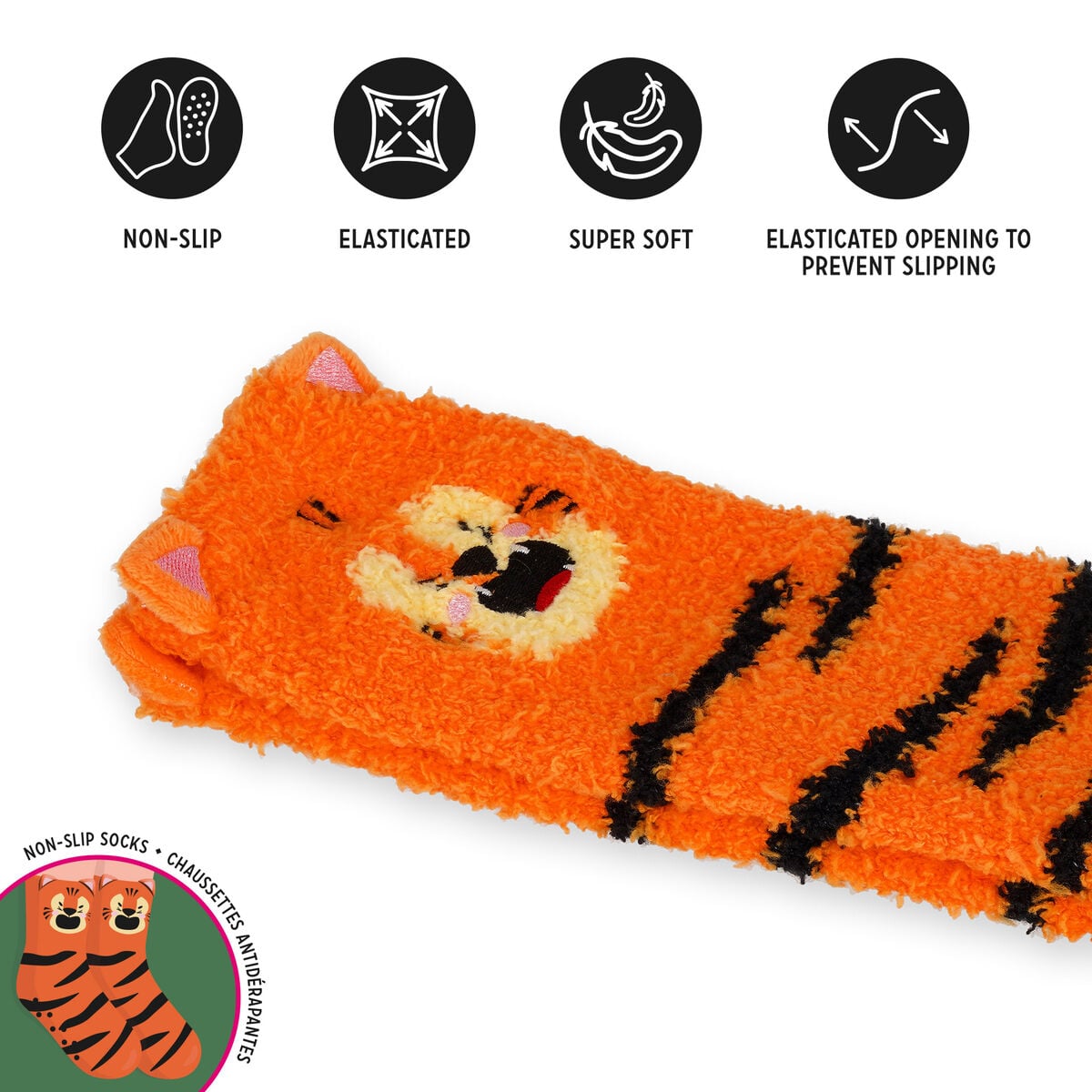 Legami - Kaymaz Tiger Çocuk Çorapları - It's a Match!