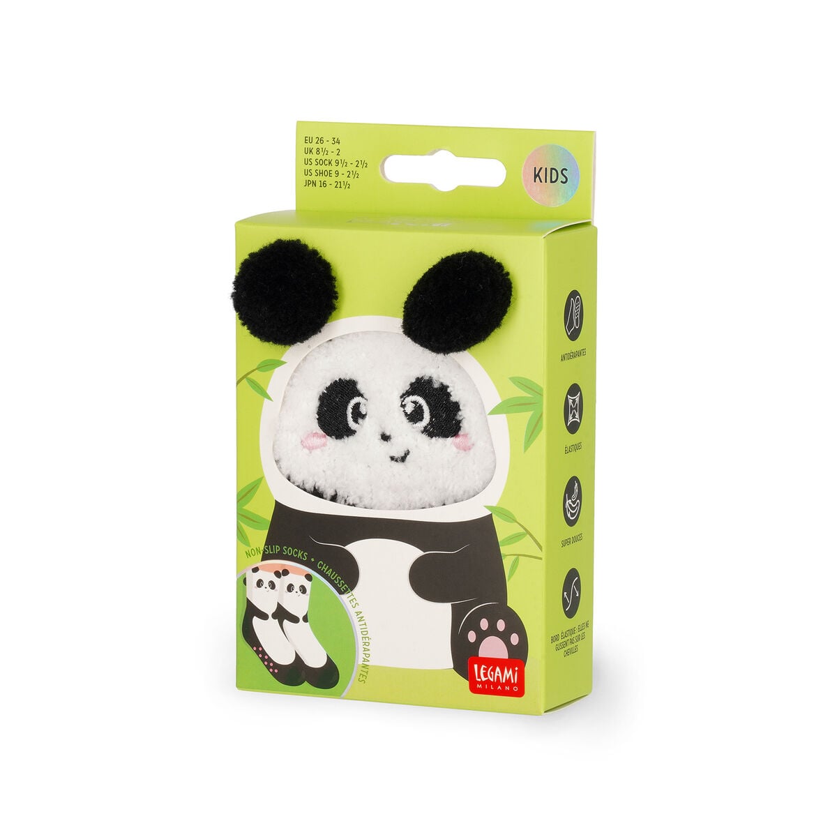 Legami - Kaymaz Panda Çocuk Çorapları - It's a Match!