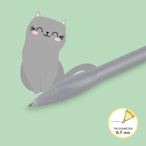 Legami - Illuminated Ballpoint Pen - Kitty - Writing is Magic