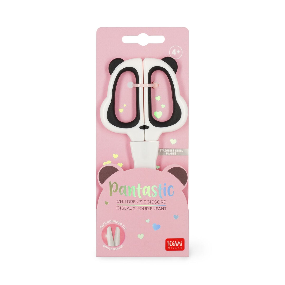 Legami - Panda Scissors with Rounded Tips for Kids - Pantastic