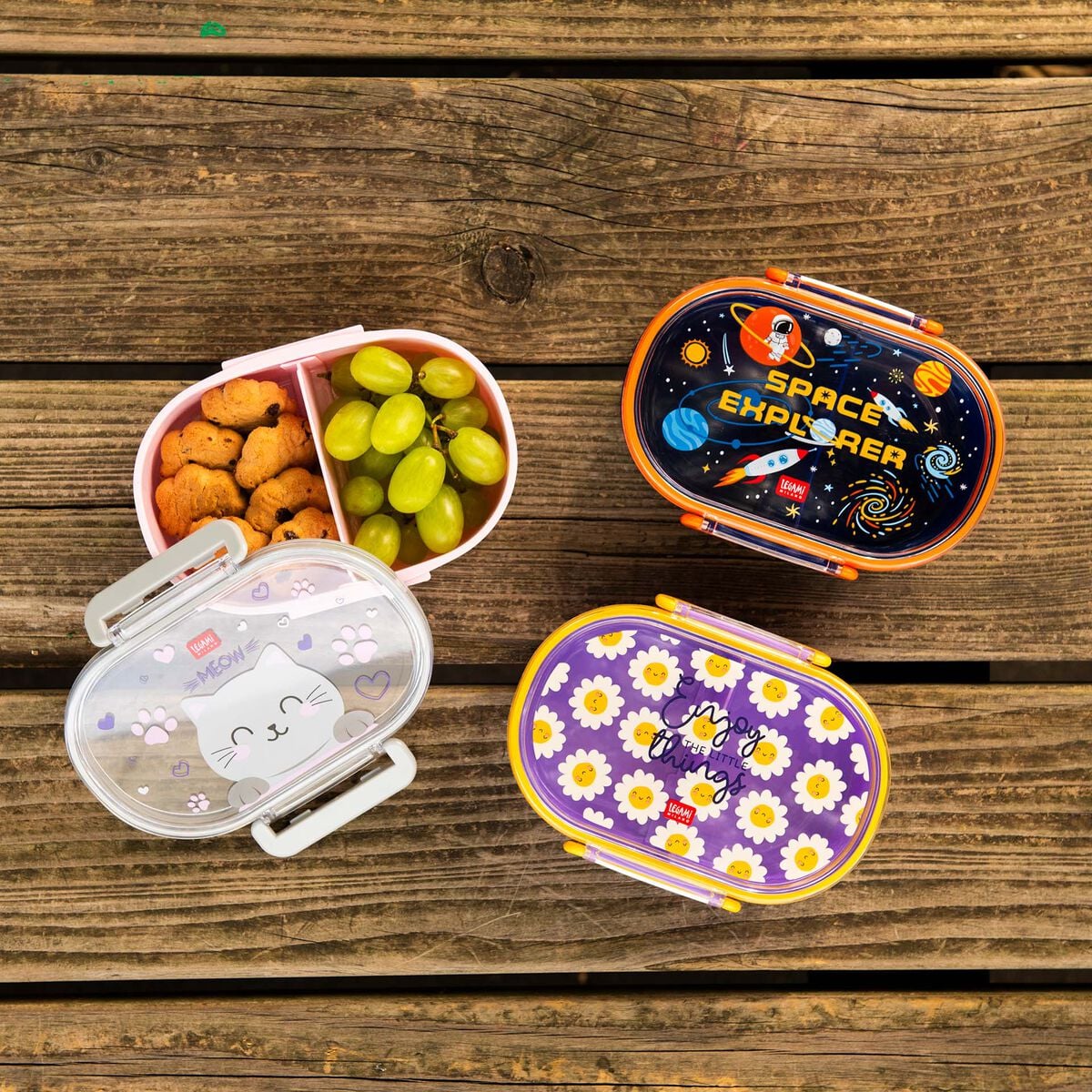 Legami - Snack Box - Snack & Go - Daisy