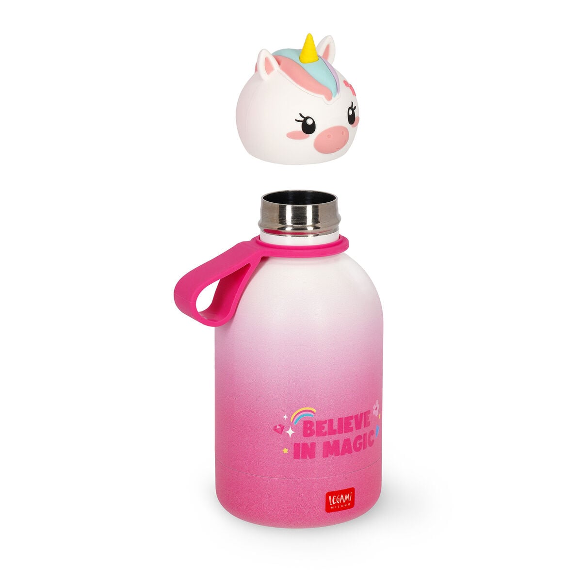 Legami - Vacuum Bottle for Kids - Unicorn - Hot&Cold BFF