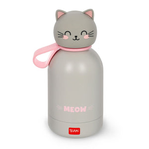 Legami - Vacuum Bottle for Kids - Kitty - Hot&Cold BFF