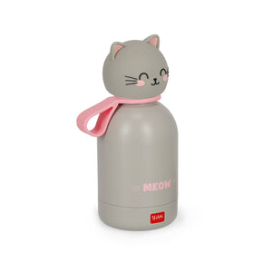 Legami - Vacuum Bottle for Kids - Kitty - Hot&Cold BFF