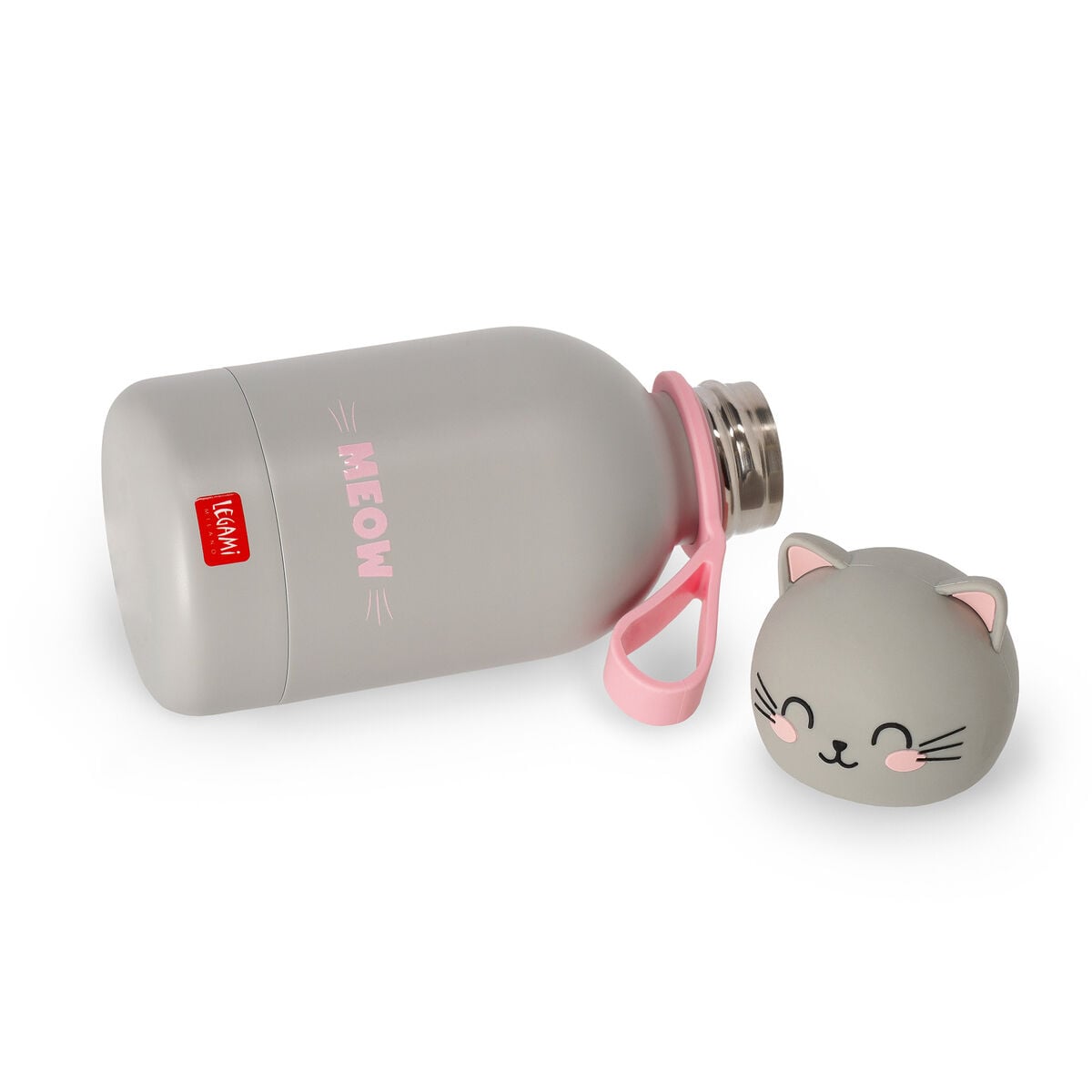 Legami - Vacuum Bottle for Kids - Kitty - Hot&Cold BFF