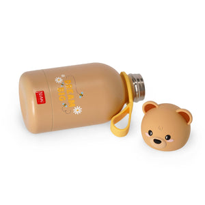 Legami - Vacuum Bottle for Kids - Teddy - Hot&amp;Cold BFF