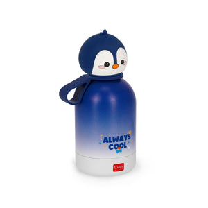 Legami - Vacuum Bottle for Kids - Penguin - Hot&amp;Cold BFF