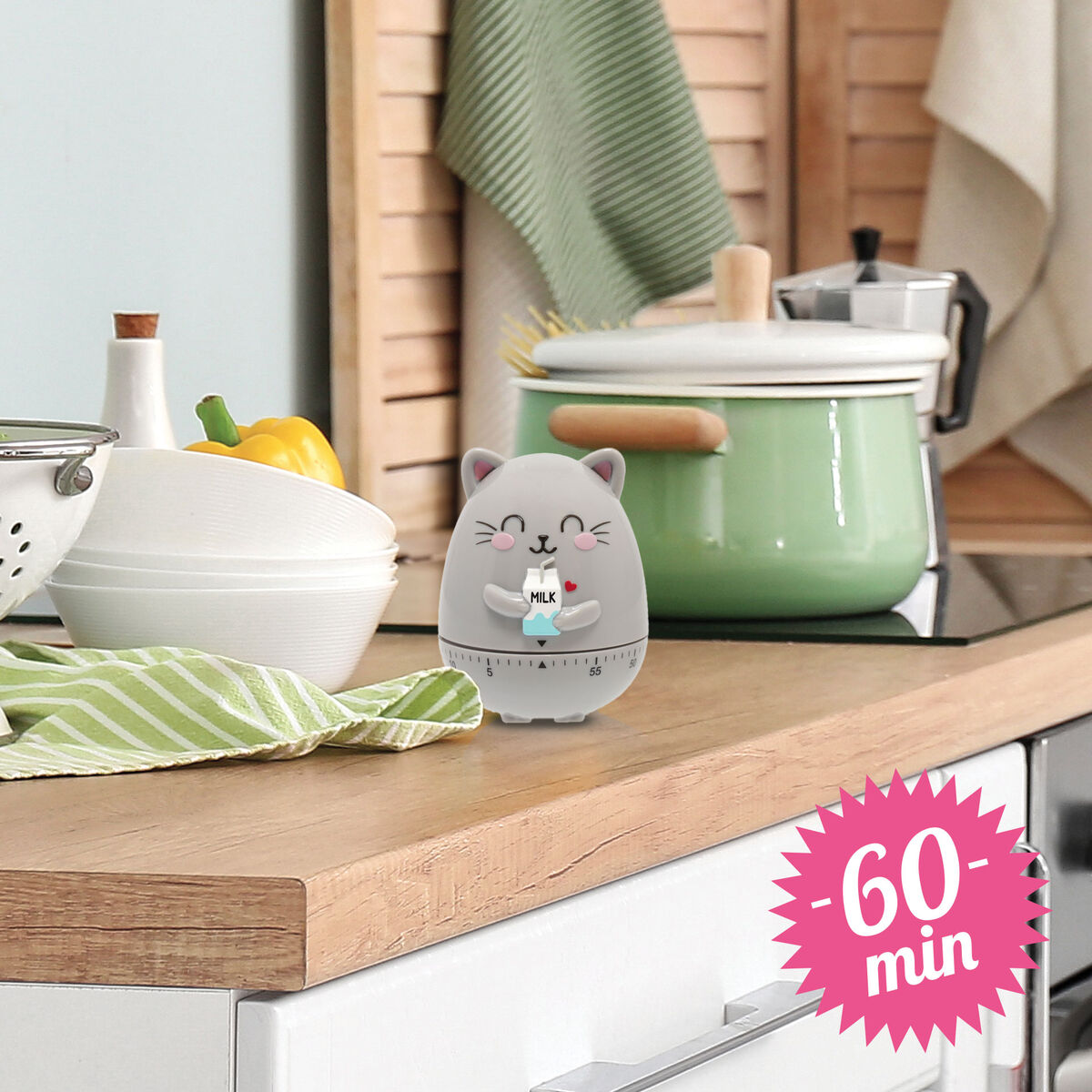 Legami - Kitty Kitchen Timer