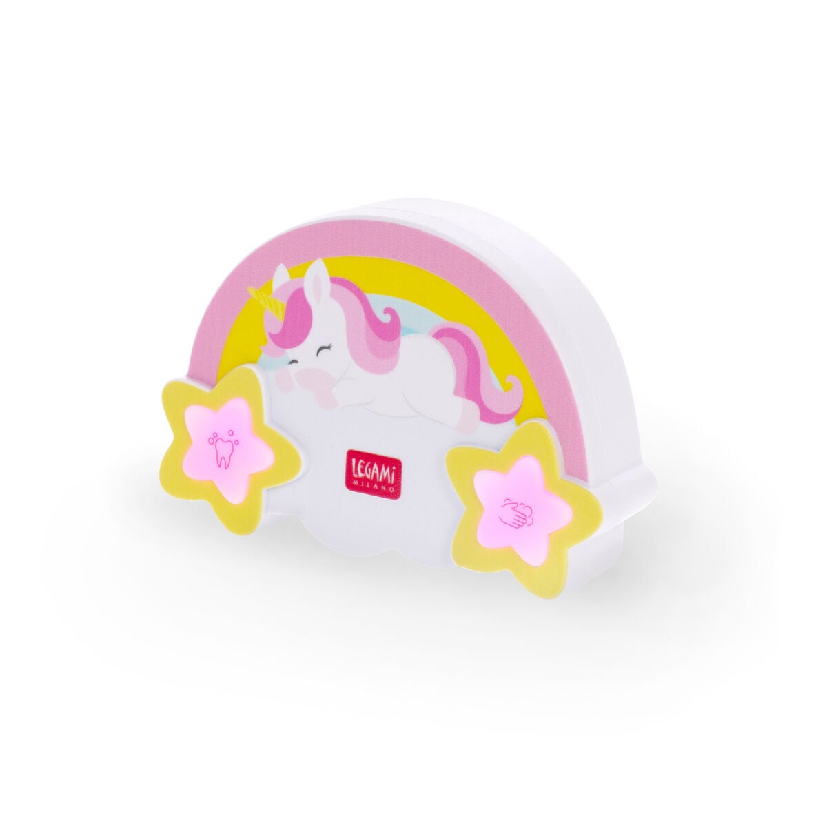 Legami - 2-in-1 Timer Washing Hands and Brushing Teeth - Unicorn - Hands and Teeth Timer