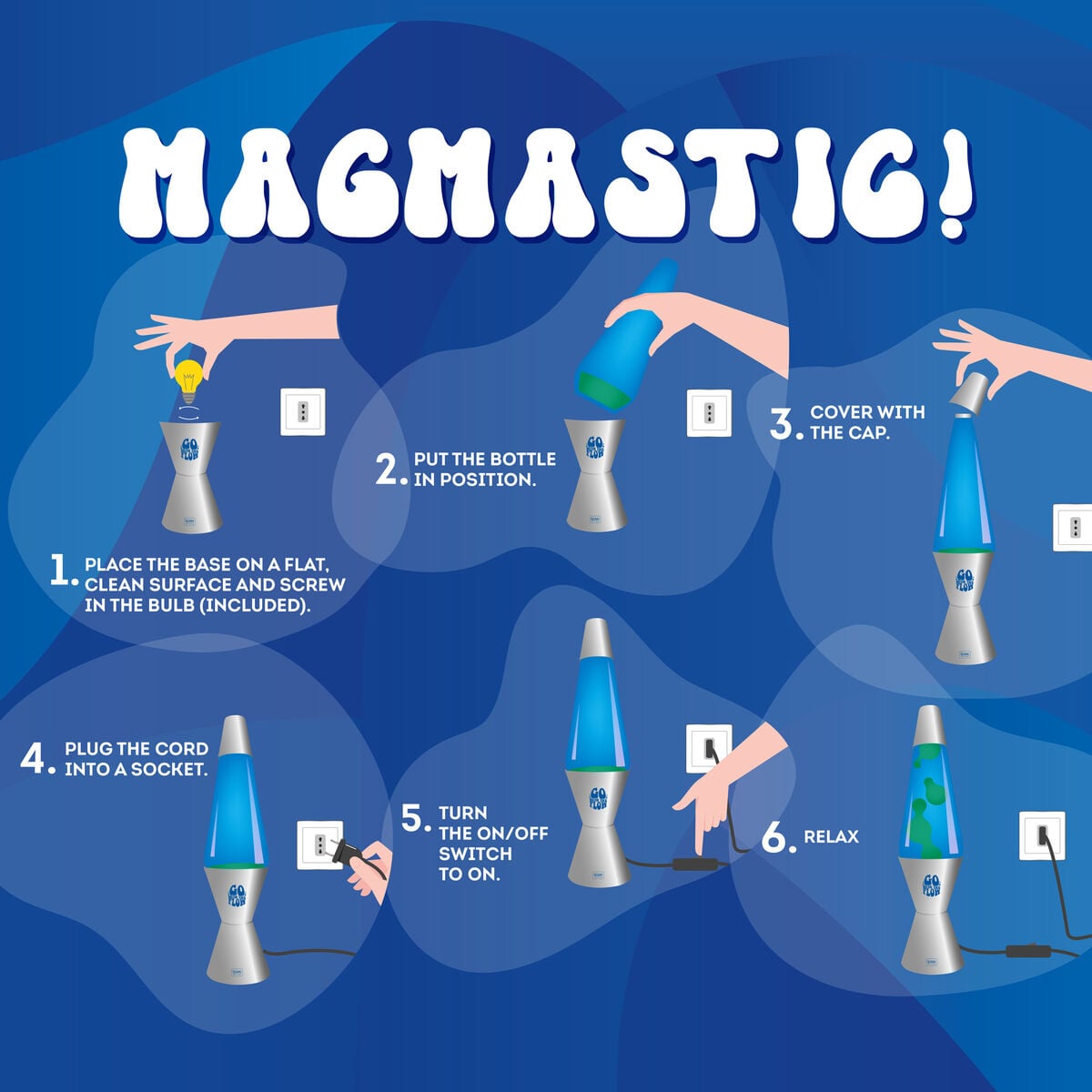 Legami - Silver Lava Lamp - Magmastic!