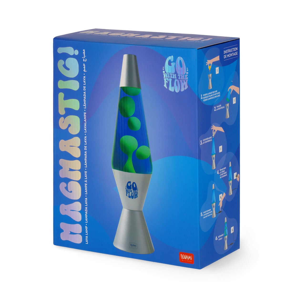 Legami - Silver Lava Lamp - Magmastic!