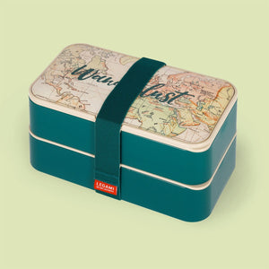 Legami - 1200 ml Bento Lunch Box - Travel - Bento Lunch Box