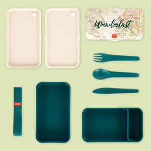 Legami - 1200 ml Bento Lunch Box - Travel - Bento Lunch Box