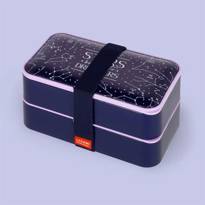 Legami - 1200 ml Bento Lunch Box - Stars - Bento Lunch Box
