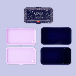 Legami - 1200 ml Bento Lunch Box - Stars - Bento Lunch Box