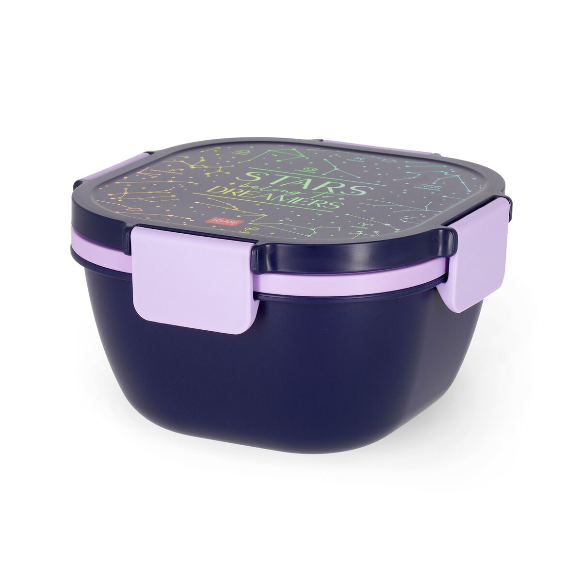 Legami - 1700 ml Bento Lunch Box - Stars - Bento Lunch Box