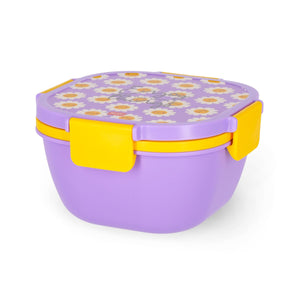 Legami - 1700 ml Bento Yemek Kutusu - Daisy - Bento Yemek Kutusu