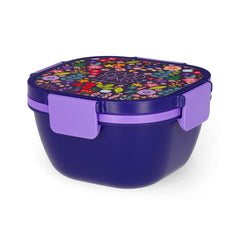 Legami - 1700 ml Bento Lunch Box - Flowers - Bento Lunch Box