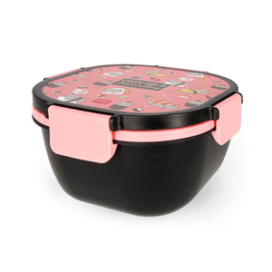 Legami - 1700 ml Bento Yemek Kutusu - Sushi Cat - Bento Yemek Kutusu
