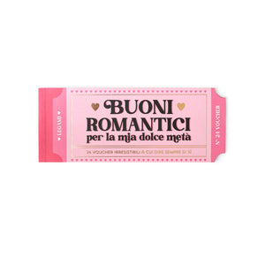 Legami - Book 24 Romantic Vouchers - Italian - Gift Vouchers
