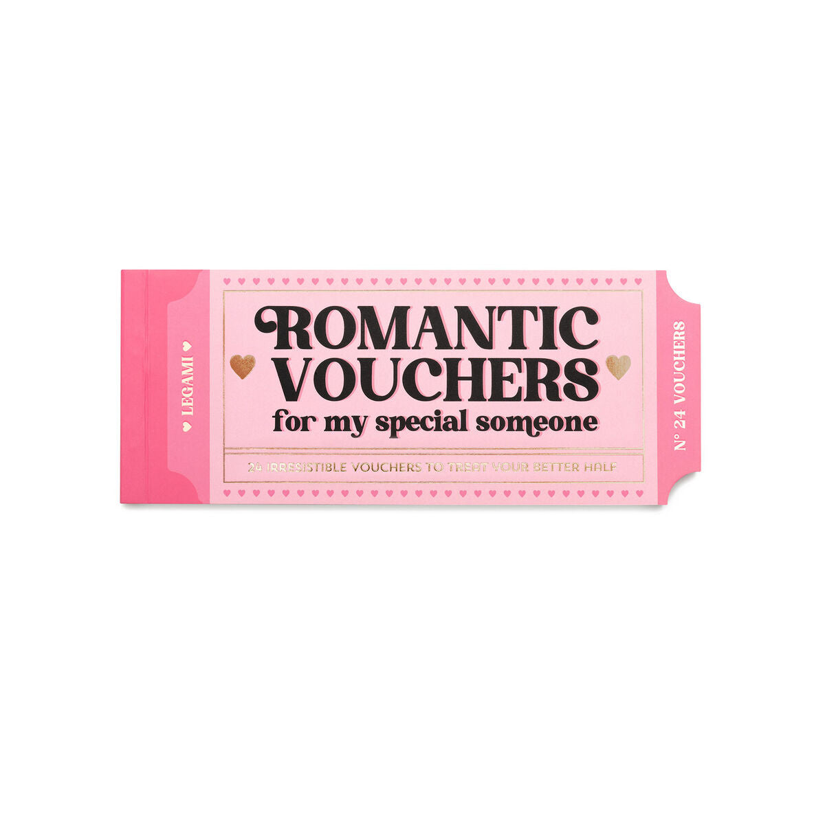 Legami - Kitap 24 Romantic Vouchers - English - Gift Vouchers