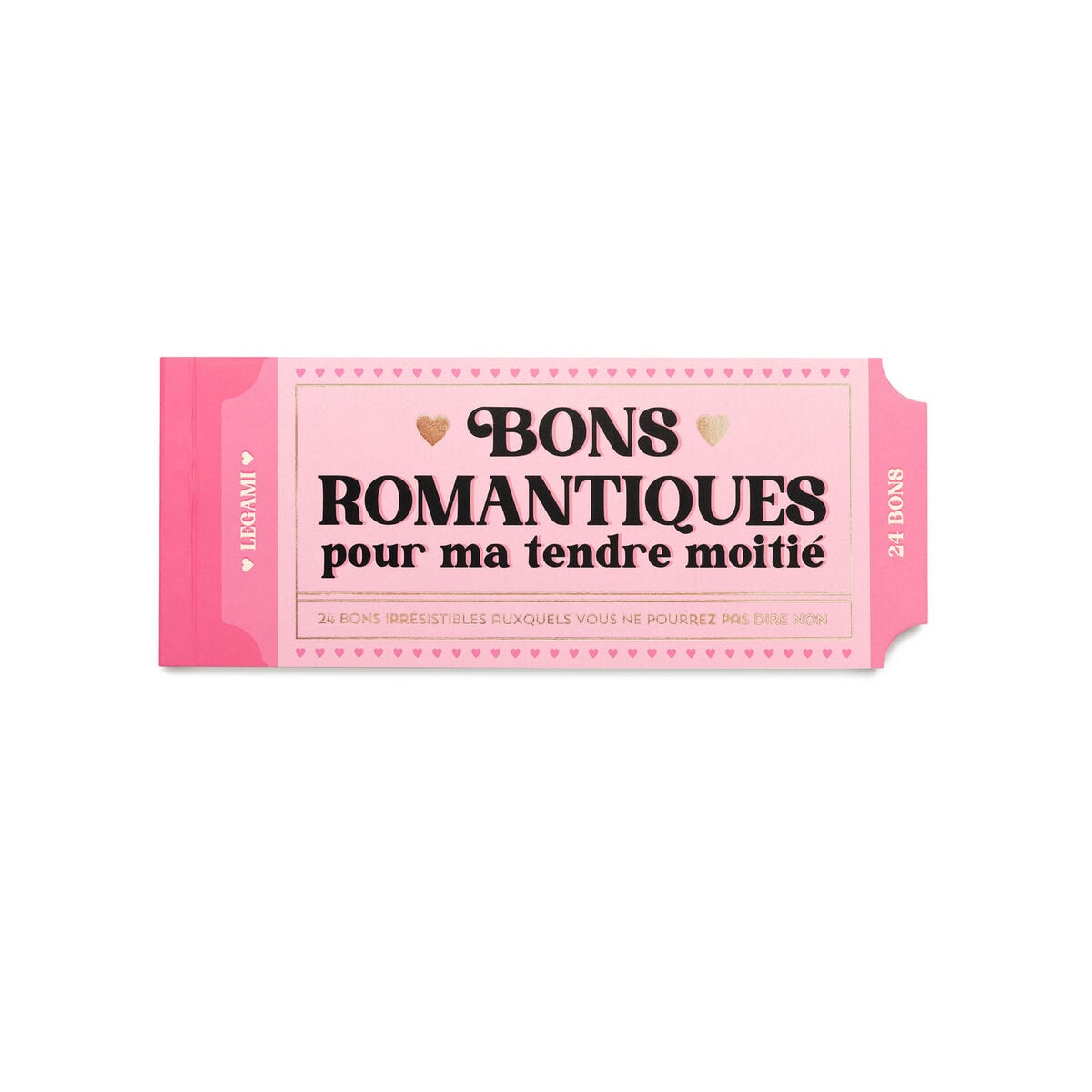 Legami - Kitap 24 Romantic Vouchers - French - Gift Vouchers