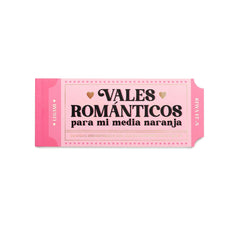 Legami - Book 24 Romantic Vouchers - Spanish - Gift Vouchers