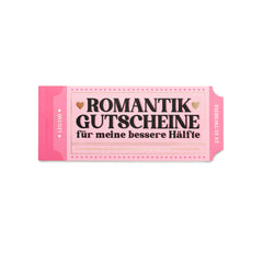 Legami - Book 24 Romantic Vouchers - German - Gift Vouchers