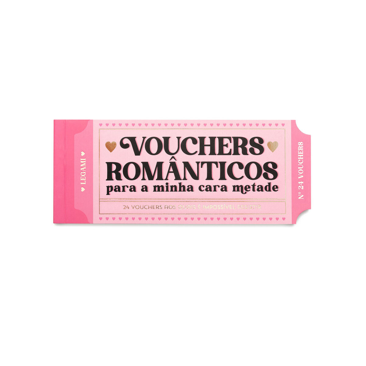 Legami - Kitap 24 Romantic Vouchers - Portuguese - Gift Vouchers