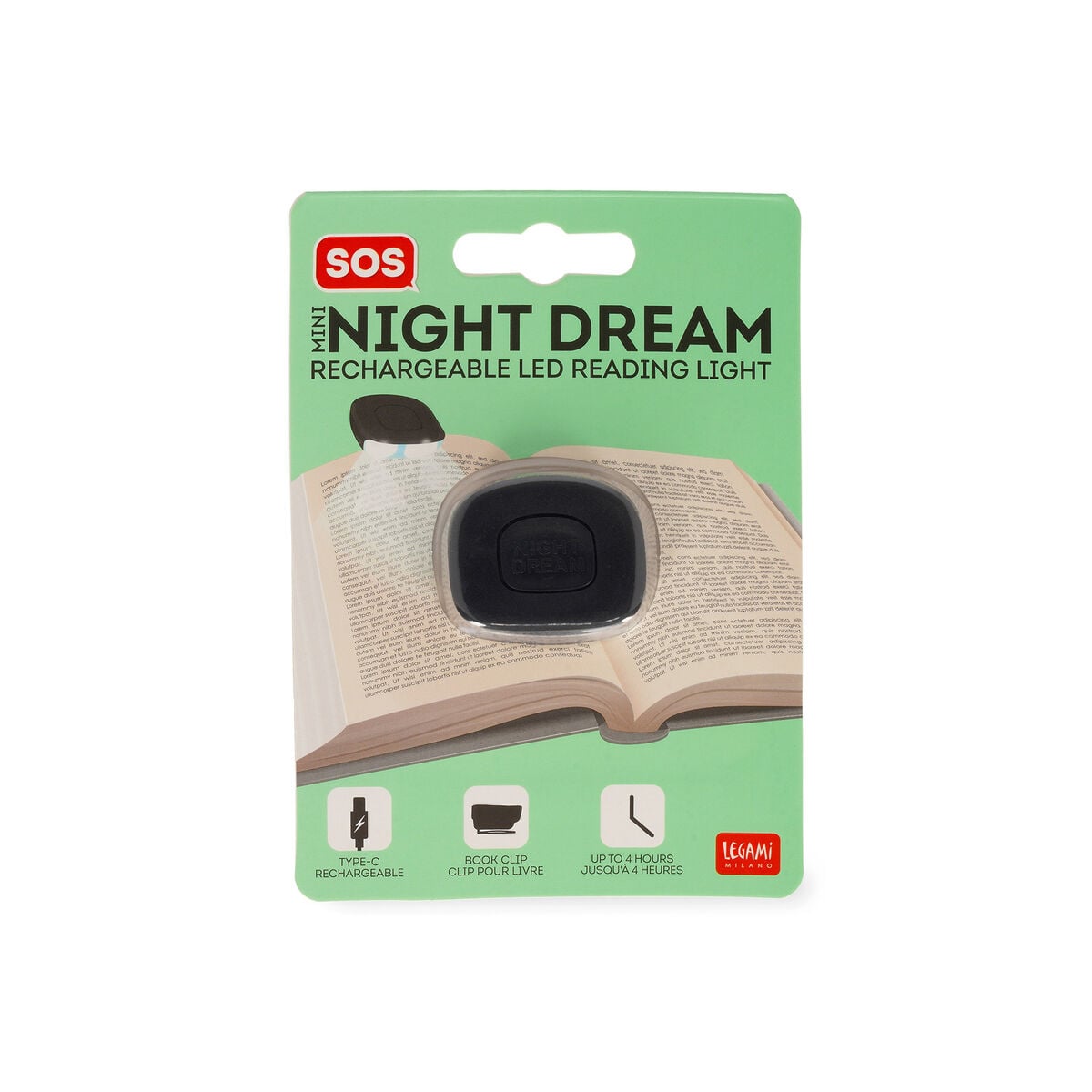 Legami - Mini Night Dream LED Reading Light