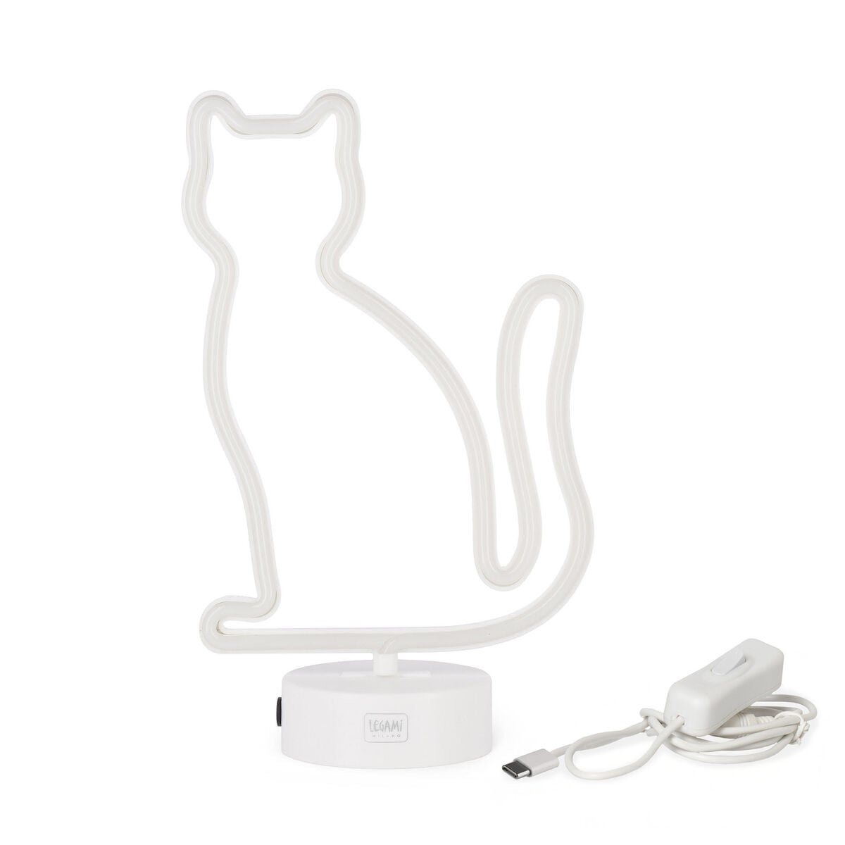 Legami - Neon-Effect LED Lamp - Kitty - It's a Sign