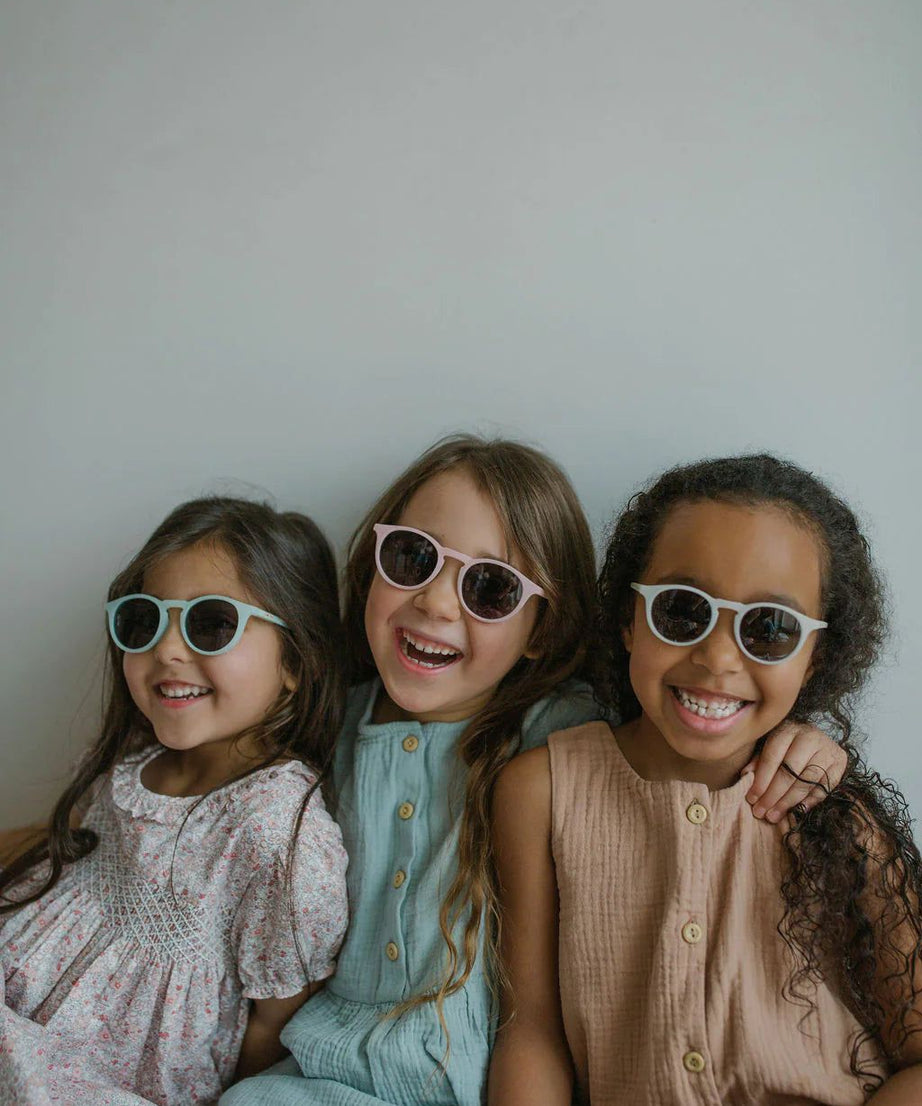 Leosun - Soft Pembe Polarize UV400 Çocuk Güneş Gözlüğü 3-8 Yaş-Dinossi