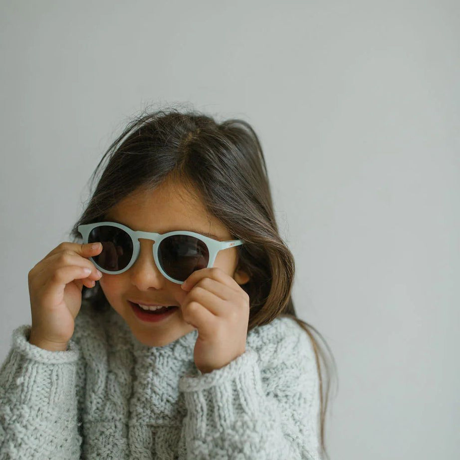 Leosun - Naturel Mavi Polarize UV400 Çocuk Güneş Gözlüğü 3-8 Yaş-Dinossi