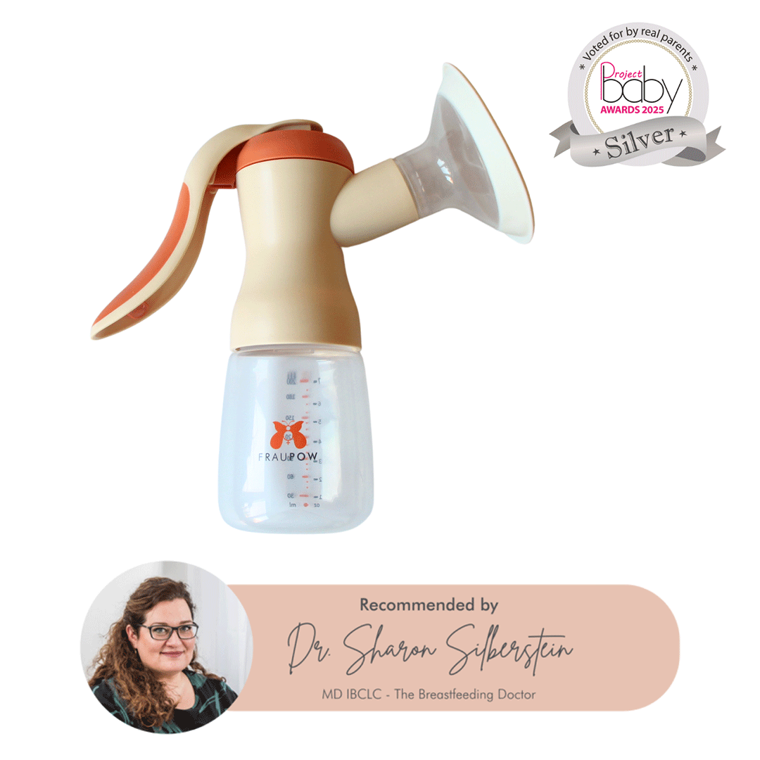 Fraupow Squeeze Manual Breast Pump-Breast Pumps- | Natural Baby Shower