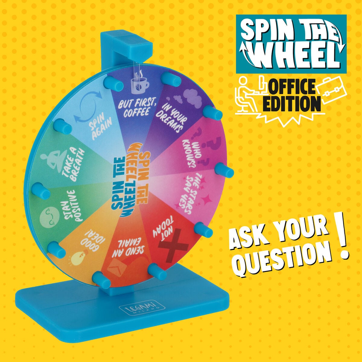 Legami - Answer Wheel - Office - Spin Wheel