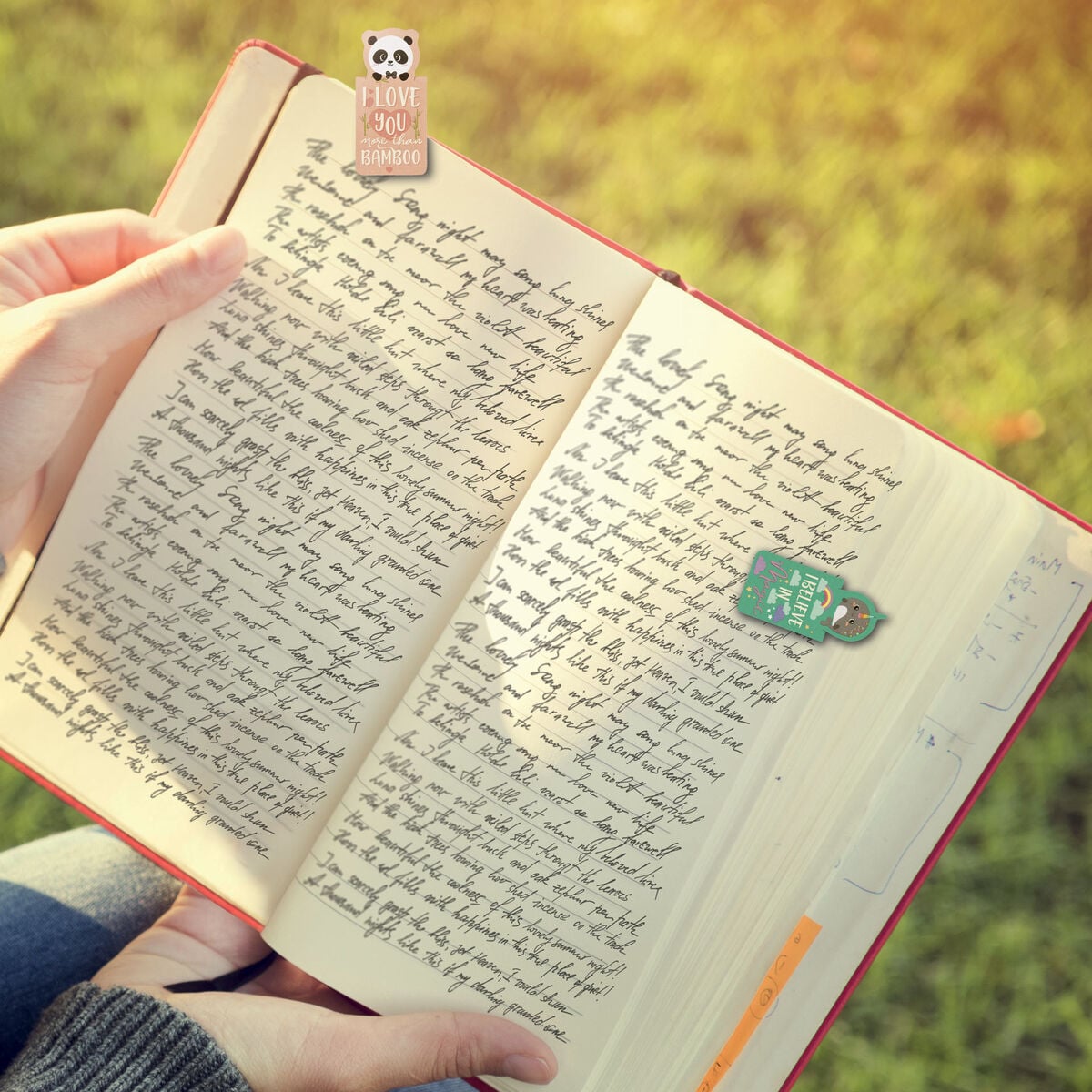 Legami - Never Stop Reading - Magnetic Bookmarks