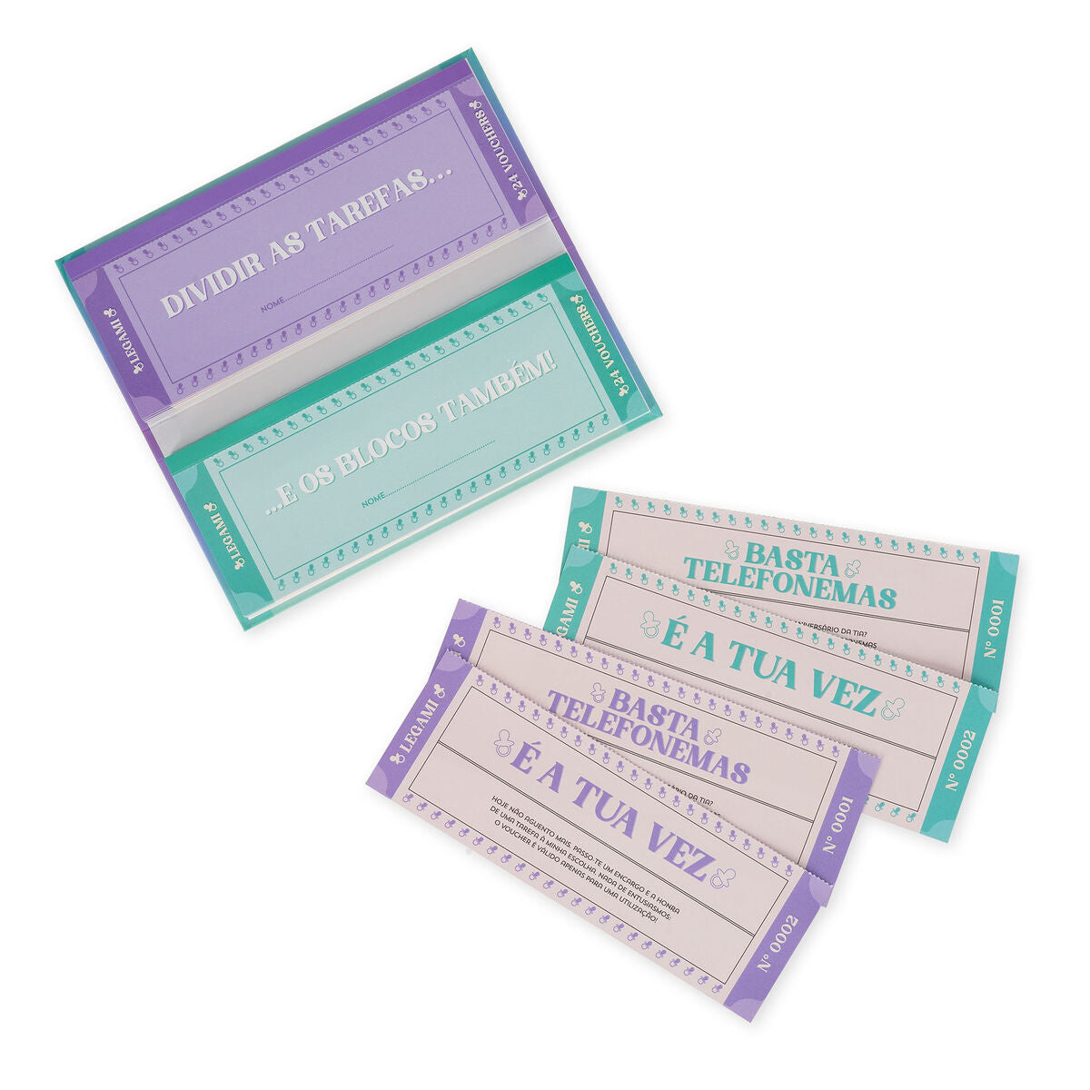 Legami - Kitap 48 Vouchers - Portuguese