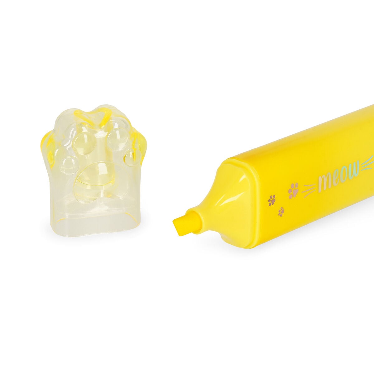 Legami - Meow Highlighter - Yellow