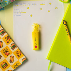Legami - Meow Highlighter - Yellow