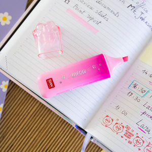 Legami - Meow Highlighter - Pink