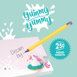 Legami - Unicorn Memo Pad - Yummy Yummy Memo Pad